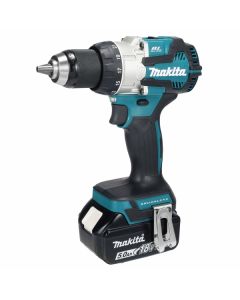 MAKITA DHP489RTJ 充電式衝擊起子電鑽 (無碳刷馬達) (鋰18V) (5.0Ah電池)